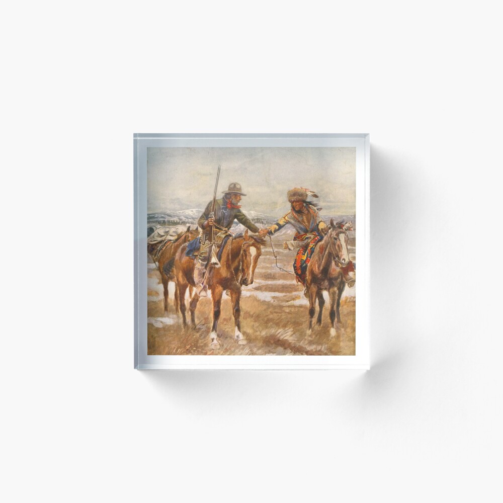 Vista previa del artículo con la obra «Bloque acrílico», diseñado y vendido por teepossible.