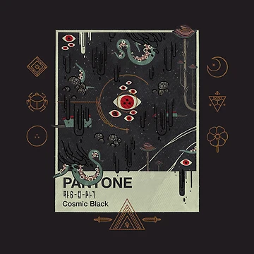 Artwork thumbnail, Cosmic Black by Hector Mansilla