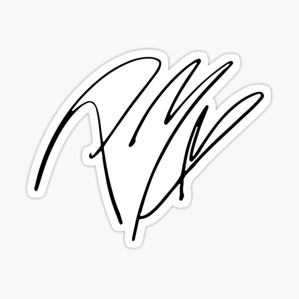 Aperçu de l'œuvre Autographe Post Malone créée et vendue par sarahanndesigns.