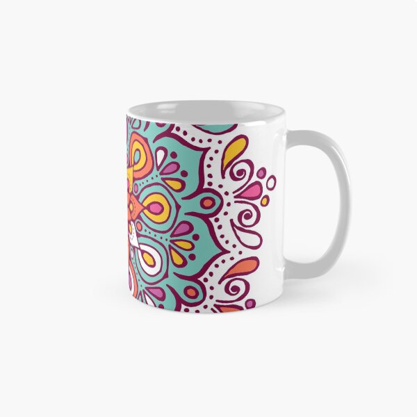 Aperçu de l'œuvre motif de mandala coloré créée et vendue par Rydersgraphics.