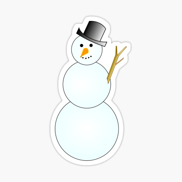 Aperçu de l'œuvre Hiver - bonhomme de neige créée et vendue par DeezShirtz24.