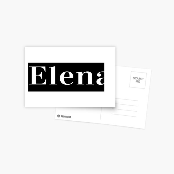 Artikelvorschau, Elena Name Elena Bedeutung Shining Light entworfen und verkauft von ProjectX23.