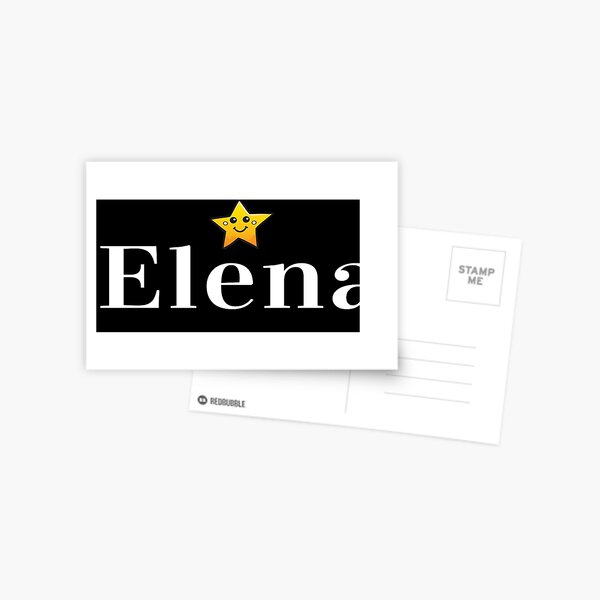 Artikelvorschau, Elena Süßer Sternname Elena Bedeutung Strahlendes Licht entworfen und verkauft von ProjectX23.