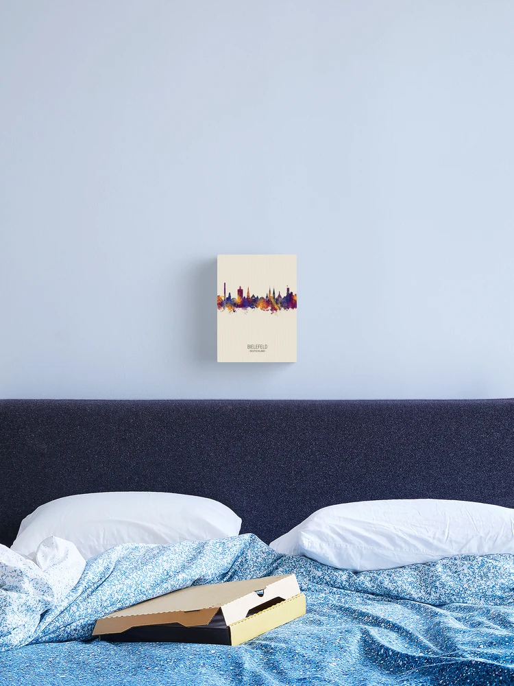 Thumbnail 2 von 3, Leinwanddruck, Bielefeld Germany Skyline designt und verkauft von ArtPrints.