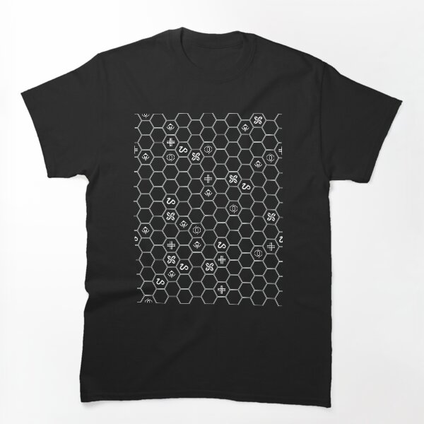 Aperçu de l'œuvre Couloirs du temps - Clusters hexadécimaux créée et vendue par Jonrjones.