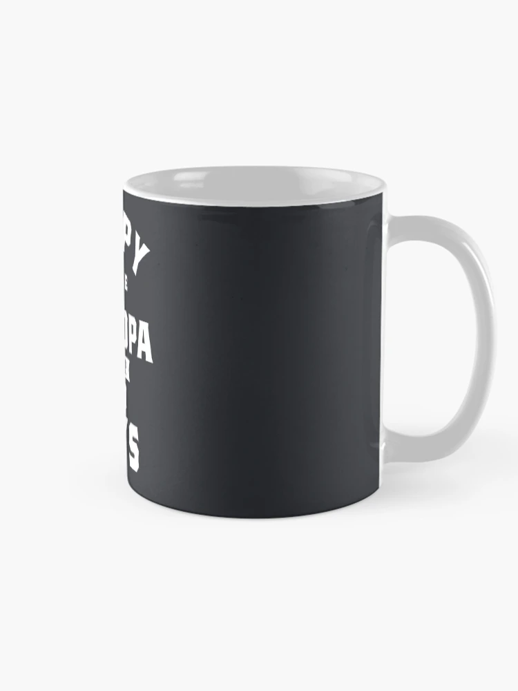 Aperçu 3 sur 6. Mug à café avec l'œuvre Coquelicot parce que grand-père est pour les cadeaux de fête des pères de vieux gars créée et vendue par cidolopez.