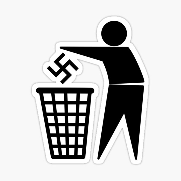 Artikelvorschau, Nazi-Trash-Shirt entworfen und verkauft von MongolHorde420.