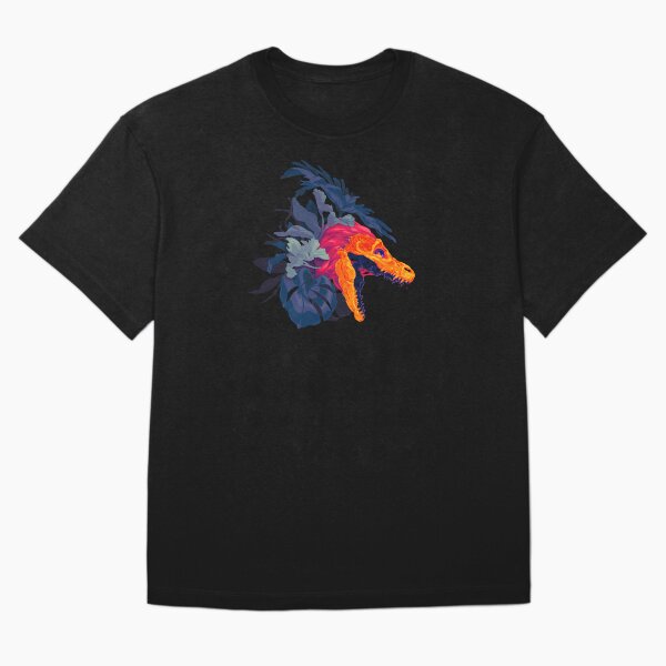 Item preview, Cráneo de velociraptor con flores designed and sold by Andie-M.