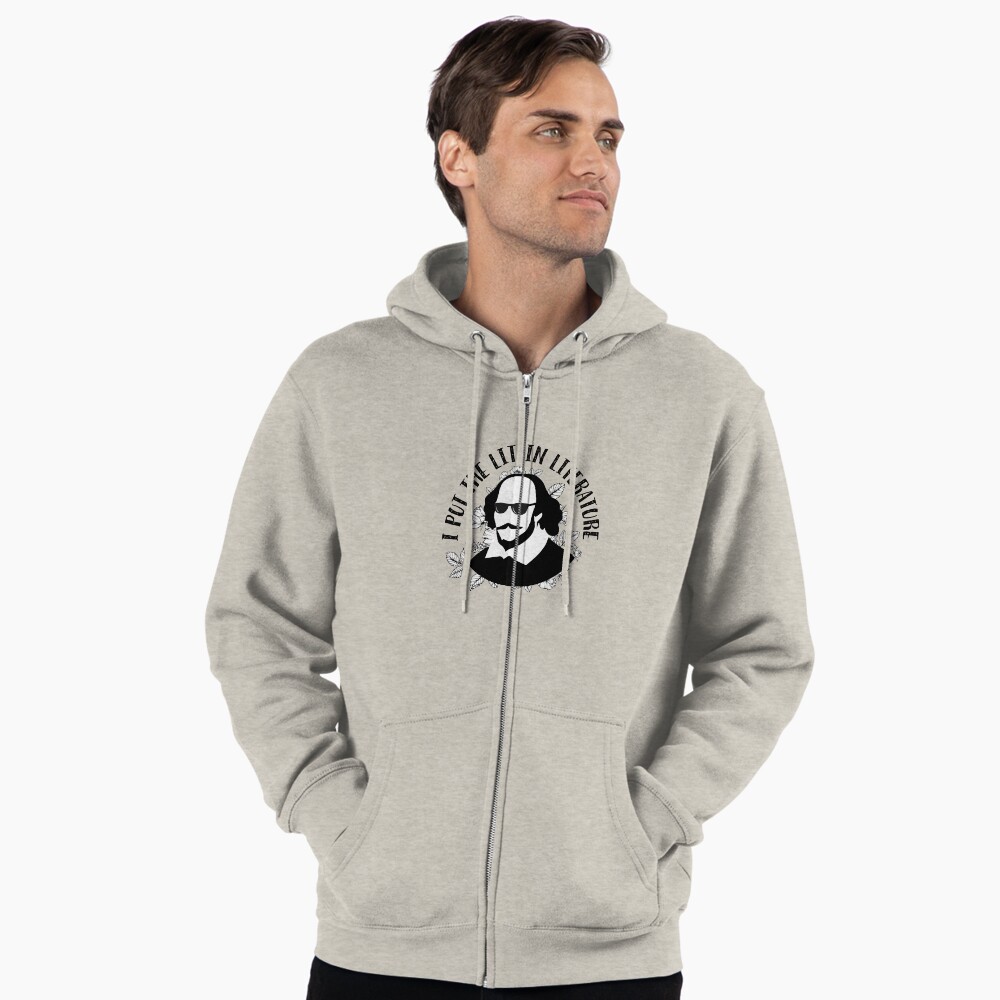 Vista previa del artículo con la obra «Sudadera con capucha y cremallera», diseñado y vendido por teamasthers.