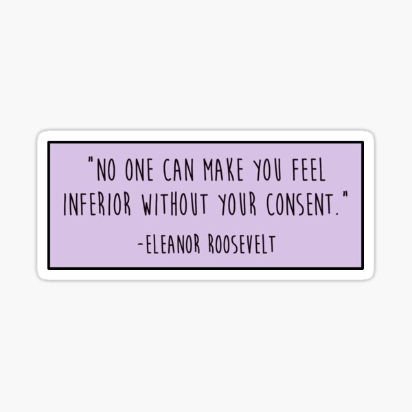 Aperçu de l'œuvre Citation d'Eleanor Roosevelt créée et vendue par mynameisliana.