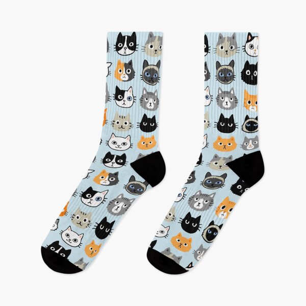 Item preview, Caras de gatos variadas | Dibujos de gatitos adorables y peculiares designed and sold by Jenn Inashvili.