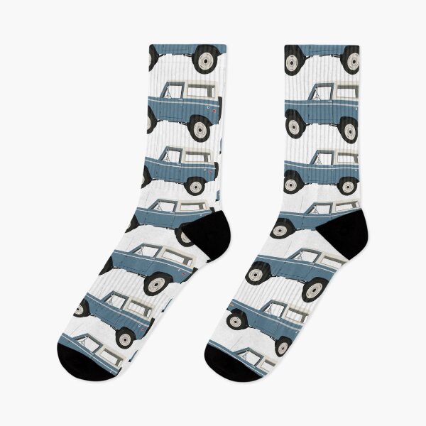 Item preview, Vintage azul Ford Bronco designed and sold by elmma design.