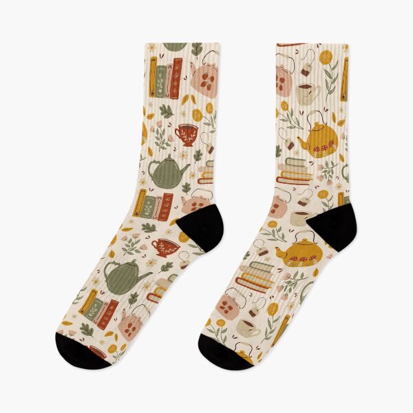 Item preview, Libros floridos y té designed and sold by ohjessmarie.