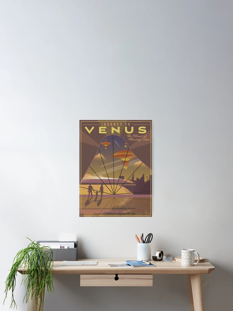 Thumbnail 2 of 3, Poster, Journey to Venus designed and sold by ndsample.