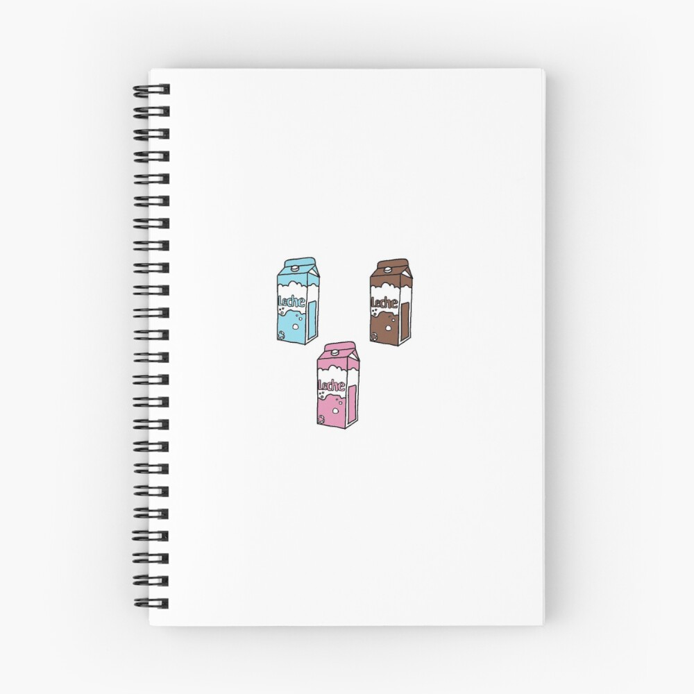 Vista previa del artículo con la obra «Cuaderno de espiral», diseñado y vendido por Milestillhere.