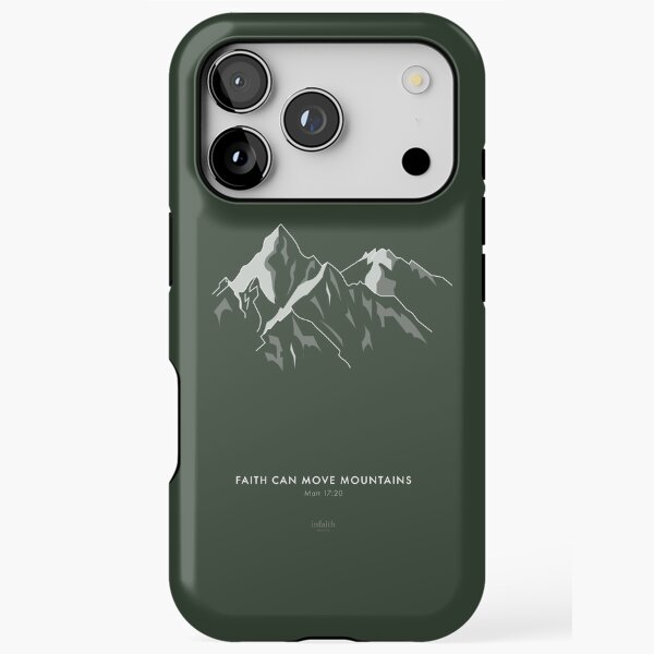 Item preview, Montañas – Diseño Cristiano (Verde) designed and sold by Infaith-designs.