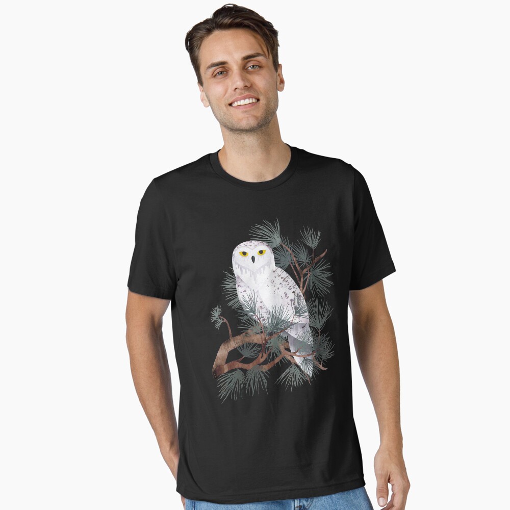 Vista previa del artículo con la obra «Camiseta esencial», diseñado y vendido por littleclyde.