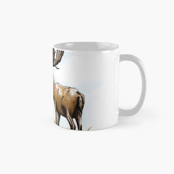 Artikelvorschau, Red Deer Illustration entworfen und verkauft von juicycreations.