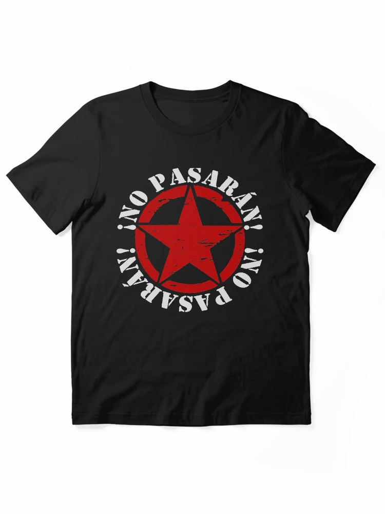 Imagen 1 de 7, Camiseta esencial con la obra NO PASARAN, diseñada y vendida por Paparaw.