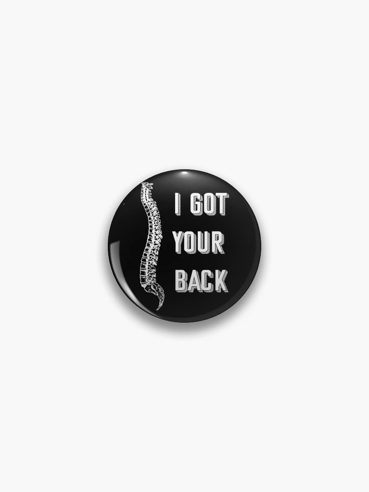 Thumbnail 1 of 3, Pin, I Got Your Back designed and sold by Geek-topia.