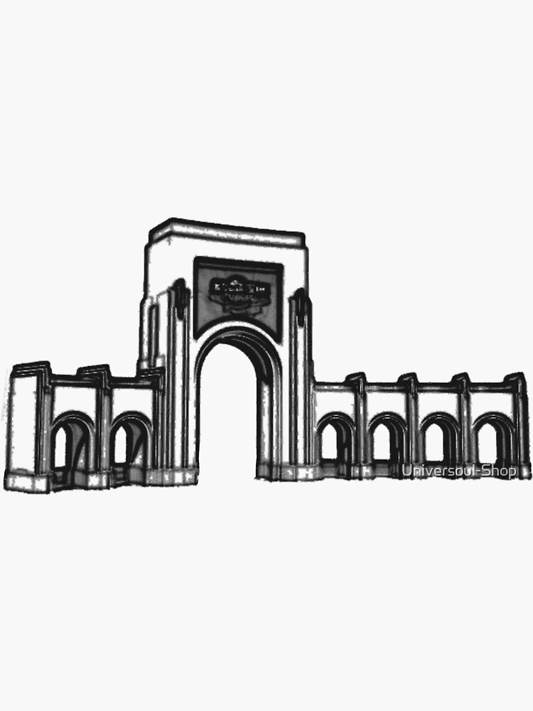 Imagen 3 de 3, Pegatina con la obra Los Arcos, diseñada y vendida por Universoul-Shop.
