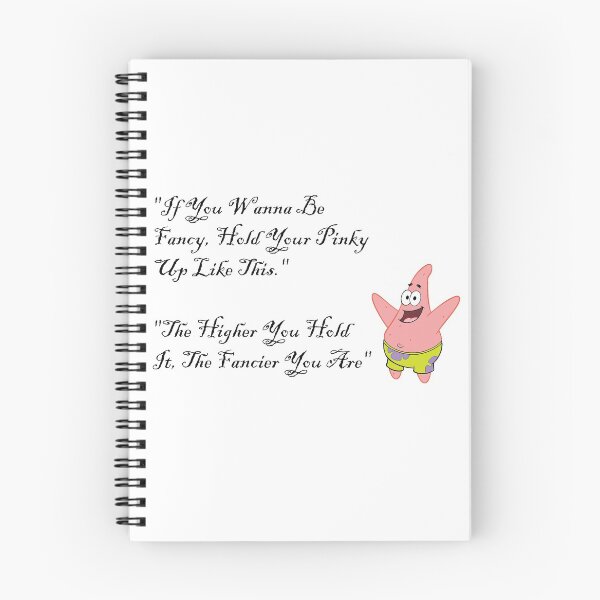 Item preview, Patrick Star Fancy Quote designed and sold by Strikle.