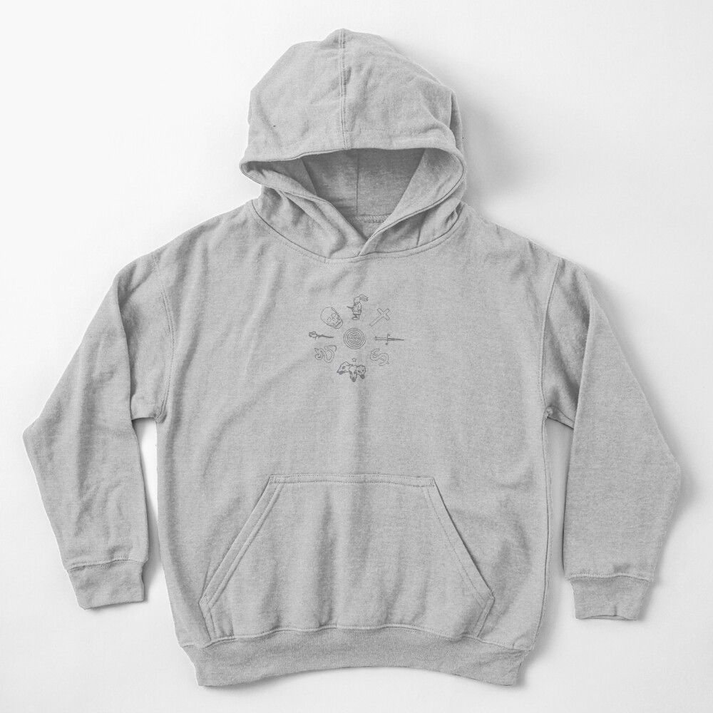 Vista previa del artículo con la obra «Sudadera con capucha para niños», diseñado y vendido por Saving Grace Records.