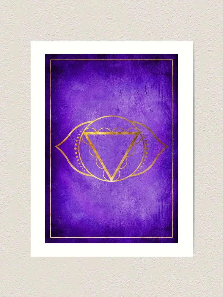 Thumbnail 1 of 3, Art Print, Third Eye Chakra designed and sold by Magic-Mirror.