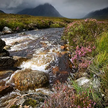 Artwork thumbnail, Scotland: Highland Weather by Angie Latham