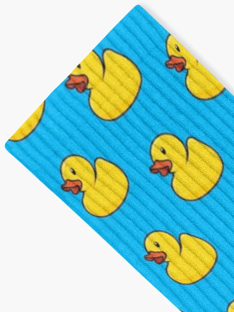 Imagen 2 de 5, Calcetines con la obra Pato de goma, diseñada y vendida por threeblackdots.