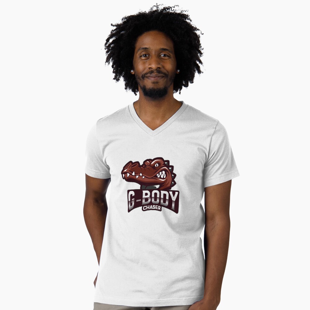 Vista previa del artículo con la obra «Camiseta de cuello en V», diseñado y vendido por stiflersteel.