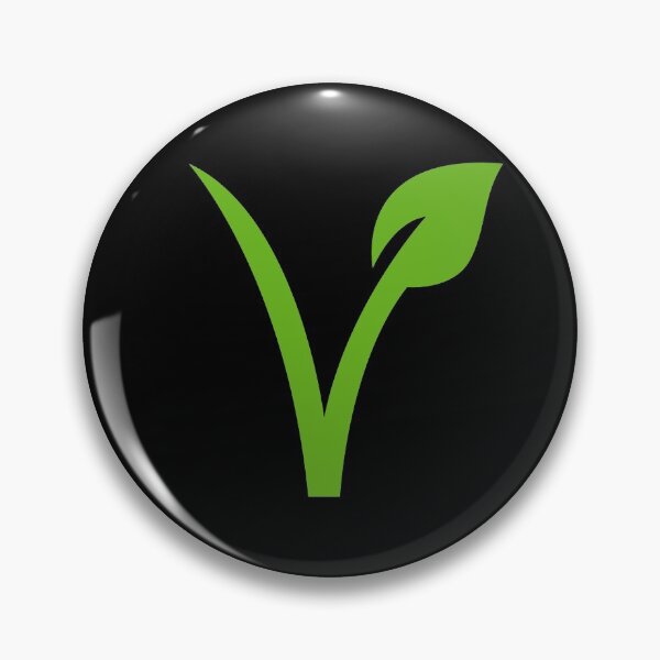 Artikelvorschau, Veganes Symbol entworfen und verkauft von Veganvibez.