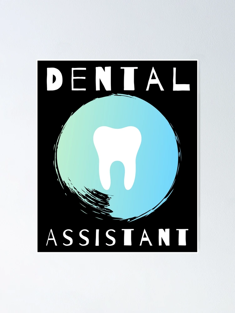 Thumbnail 1 of 3, Poster, Dental Assistant designed and sold by DIGITALENT.