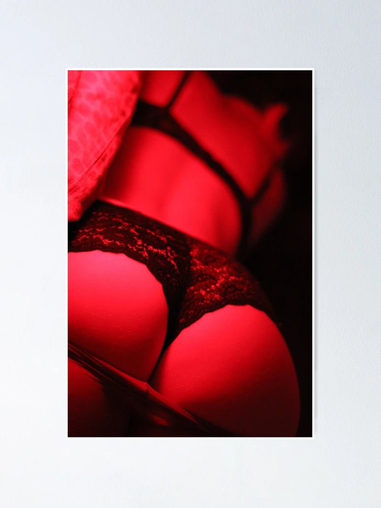 Thumbnail 1 of 3, Poster, Red Light Heart designed and sold by johnny domingo.