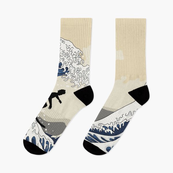 Item preview, The Great Surfer of Kanagawa designed and sold by XOOXOO.
