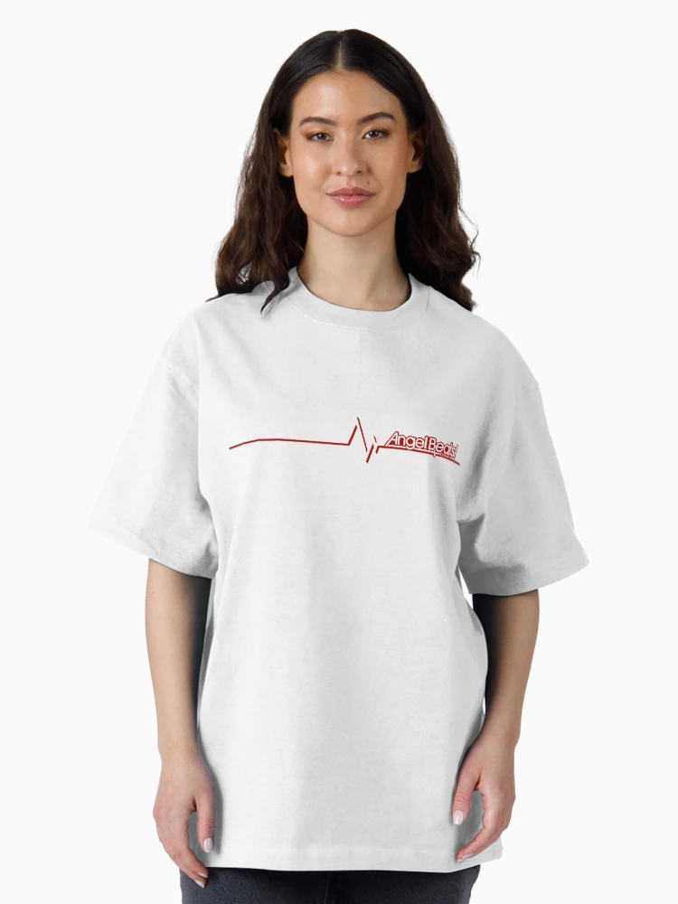 Aperçu 3 sur 7. T-shirt oversize avec l'œuvre Angel Beats! Logo créée et vendue par -Kaori.