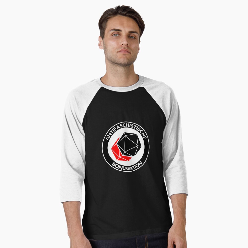 Aperçu de l'œuvre T-shirt baseball manches ¾ créée et vendue par ChaotischGut.