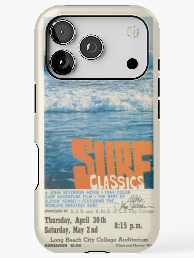 Aperçu 1 sur 4. Coque iPhone avec l'œuvre classiques du surf créée et vendue par isabellagoldie.