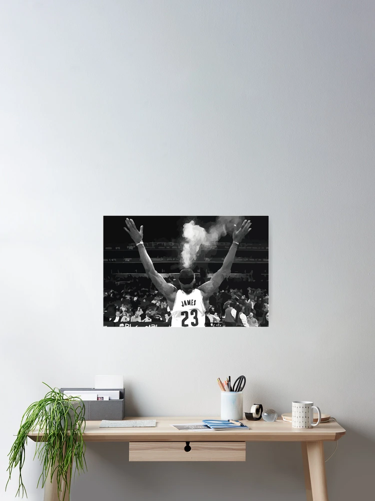 Imagen 2 de 3, Póster con la obra LeBron Ritual, diseñada y vendida por calanha.