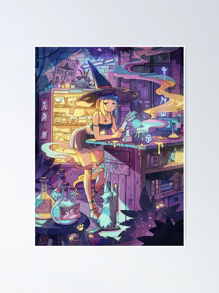 Imagen 1 de 3, Póster con la obra Pociones de cerveza, diseñada y vendida por SimzArt.