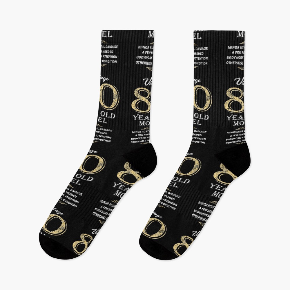 Vista previa del artículo con la obra «Calcetines», diseñado y vendido por HobzyMerch.
