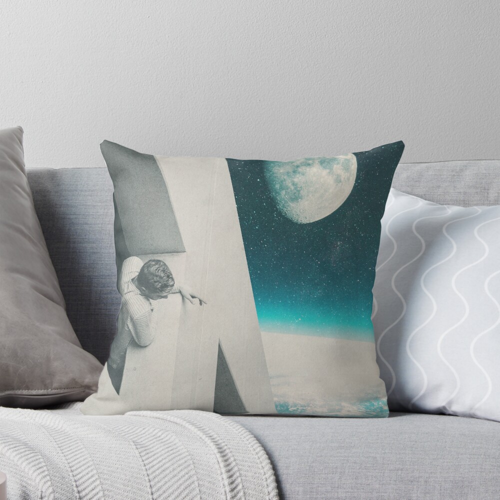 Item preview, Throw Pillow designed and sold by FrankMoth.