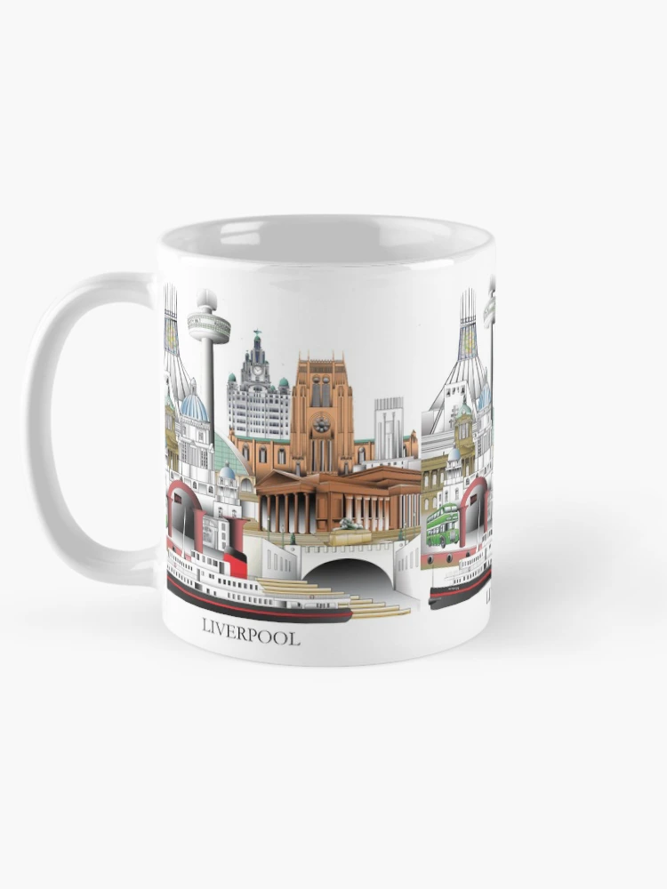 Thumbnail 5 of 6, Coffee Mug, Liverpool City, UK designed and sold by Royisaacs.