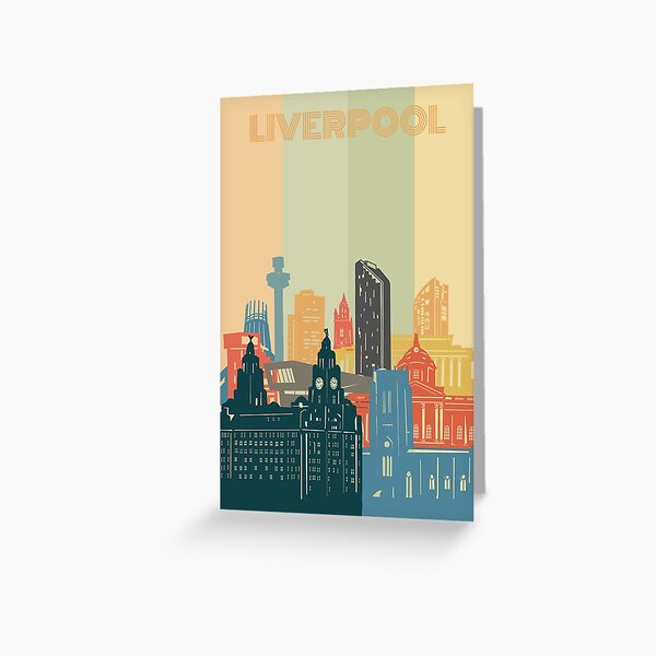 Aperçu de l'œuvre Liverpool skyline créée et vendue par BekimART2.