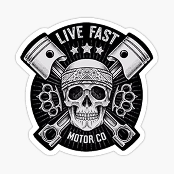 Artikelvorschau, Motor Head - Live Fast entworfen und verkauft von unionpride.