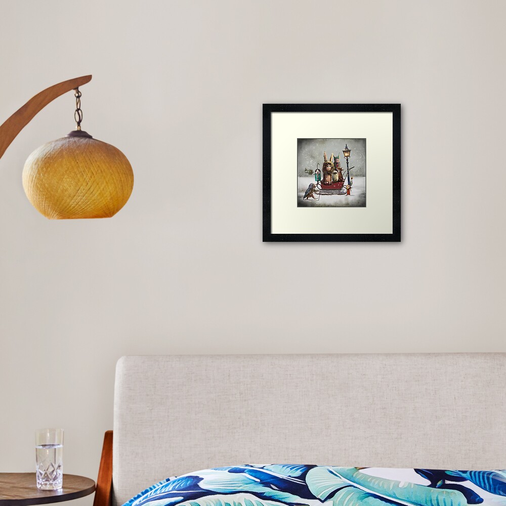 Vista previa del artículo con la obra «Lámina enmarcada», diseñado y vendido por Matylda Konecka Illustrations.