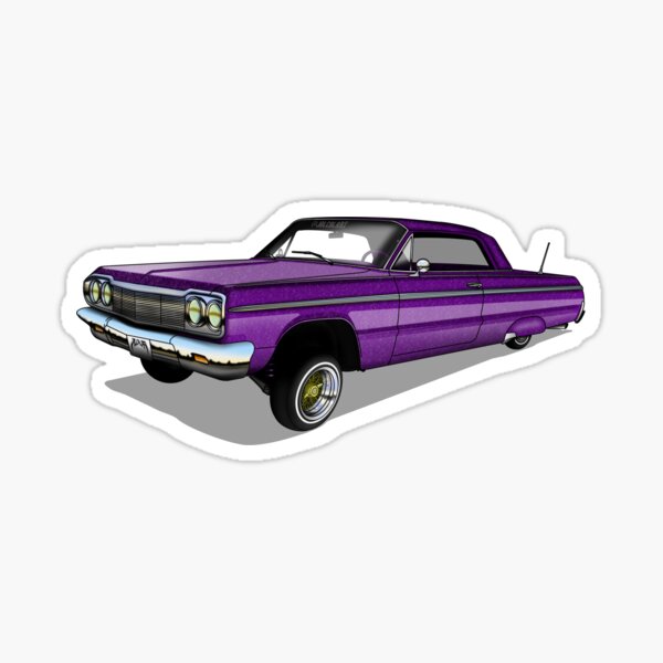 Artikelvorschau, 64 Impala SS Lila entworfen und verkauft von Culture AutoWorks.