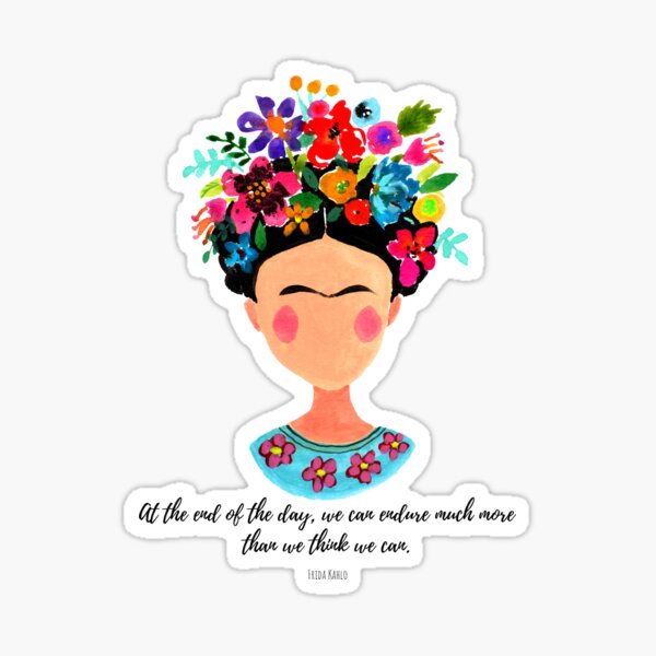 Artikelvorschau, Am Ende des Tages Frida entworfen und verkauft von marymaes-art.