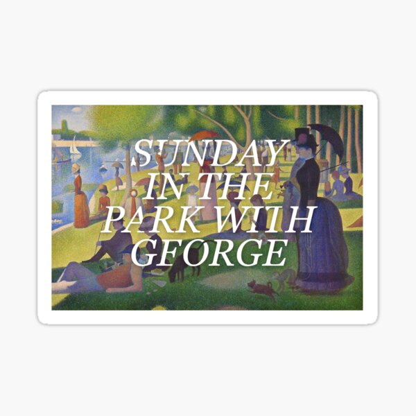 Item preview, Domingo en el parque con George por Stephen Sondehim designed and sold by Shirkers Shop.