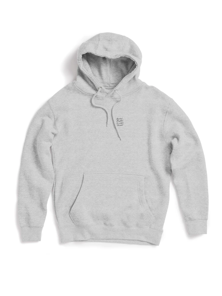 Imagen 1 de 6, Sudadera con capucha con la obra Gracias, perdón, lo siento, te amo, diseñada y vendida por Amar4Ser.